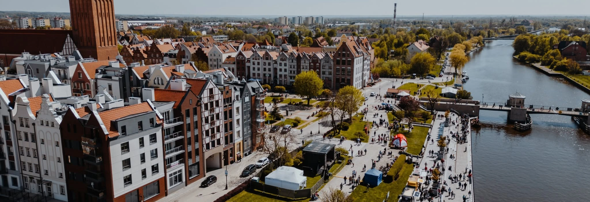 Baner wizerunkowy top Witamy w serwisie Jarmarki Elbląg